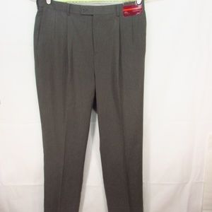 Louis Raphael Rosso Mens Dress Pants Sz 38/36 Gray